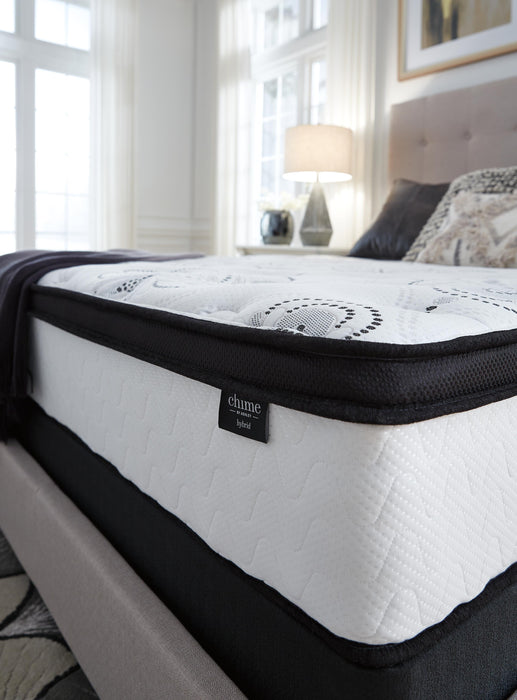 Chime 12 Inch Hybrid Mattress in a Box - Massey's Furniture Barn (Watertown, NY) 