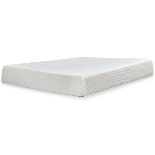 10 Inch Chime Memory Foam Mattress Set - Massey's Furniture Barn (Watertown, NY) 
