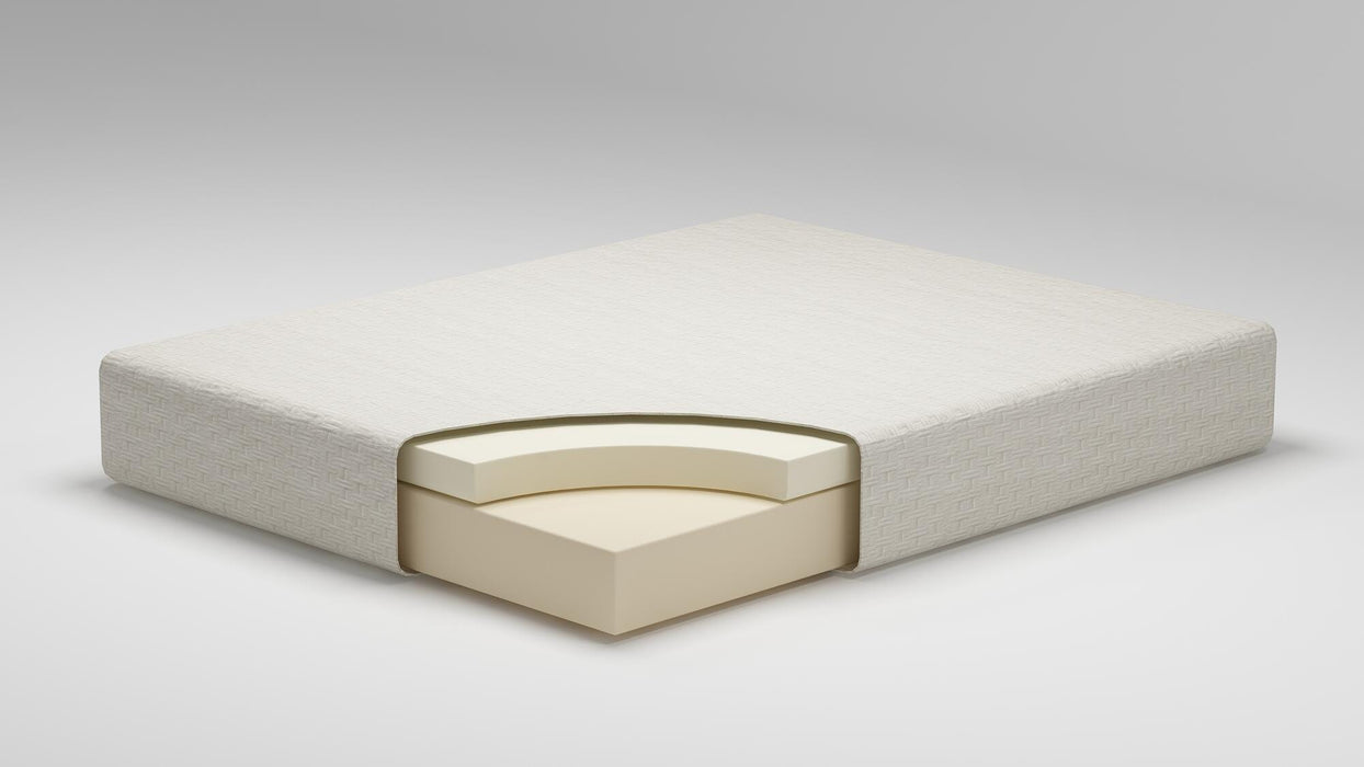 Chime 8 Inch Memory Foam Mattress in a Box - Massey's Furniture Barn (Watertown, NY) 
