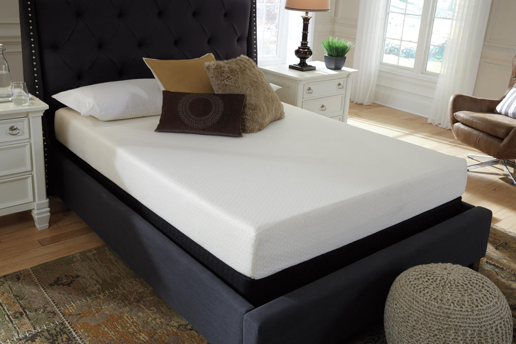 Chime 8 Inch Memory Foam Mattress in a Box - Massey's Furniture Barn (Watertown, NY) 