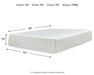 Chime 12 Inch Memory Foam Mattress in a Box - Massey's Furniture Barn (Watertown, NY) 