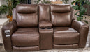 Gravier Power Reclining Loveseat with Console - Massey's Furniture Barn (Watertown, NY) 