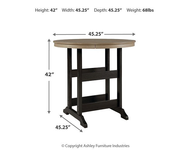 Fairen Trail Bar Table - Massey's Furniture Barn (Watertown, NY) 