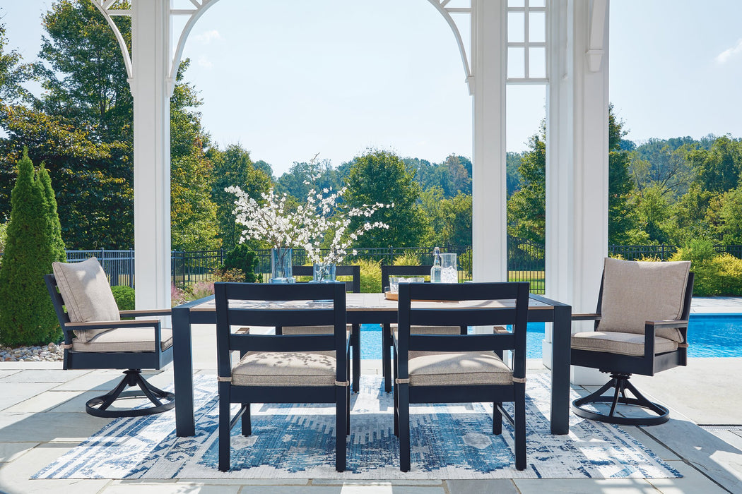 East Beach Outdoor Dining Set - Massey's Furniture Barn (Watertown, NY) 