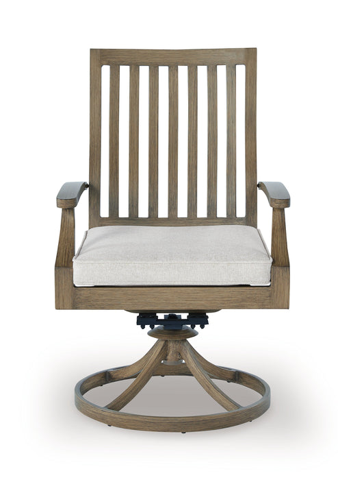 Rainier Ranch Outdoor Dining Package - Massey's Furniture Barn (Watertown, NY) 
