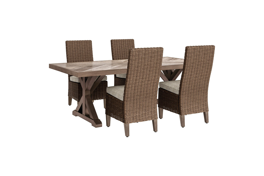 Beachcroft Outdoor Dining Set - Massey's Furniture Barn (Watertown, NY) 