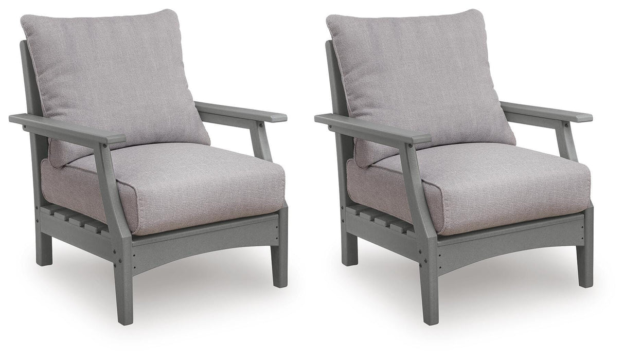 Lone View Bay Outdoor Lounge Chair with Cushion
