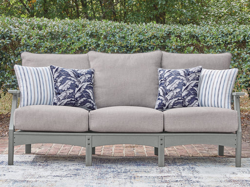 Lone View Bay Outdoor Sofa with Cushion - Massey's Furniture Barn (Watertown, NY) 
