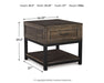 Johurst End Table - Massey's Furniture Barn (Watertown, NY) 
