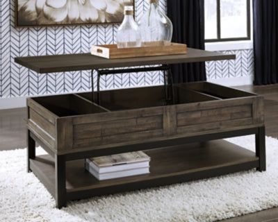 Johurst Coffee Table with Lift Top - Massey's Furniture Barn (Watertown, NY) 