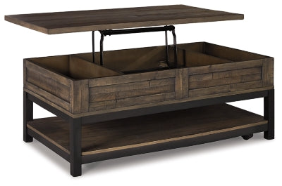 Johurst Coffee Table with Lift Top - Massey's Furniture Barn (Watertown, NY) 