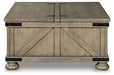 Aldwin Coffee Table With Storage - Massey's Furniture Barn (Watertown, NY) 