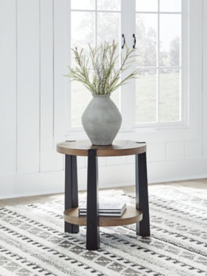 Ridgester End Table - Massey's Furniture Barn (Watertown, NY) 