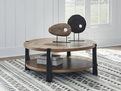 Ridgester Coffee Table - Massey's Furniture Barn (Watertown, NY) 