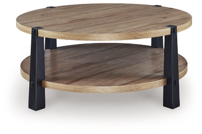 Ridgester Coffee Table - Massey's Furniture Barn (Watertown, NY) 