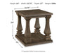 Johnelle End Table - Massey's Furniture Barn (Watertown, NY) 
