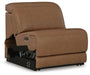 Rally-Up Power Reclining Sectional with Console - Massey's Furniture Barn (Watertown, NY) 