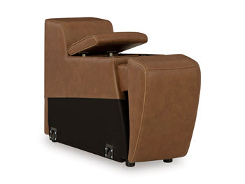 Rally-Up Power Reclining Sectional Loveseat with Console - Massey's Furniture Barn (Watertown, NY) 