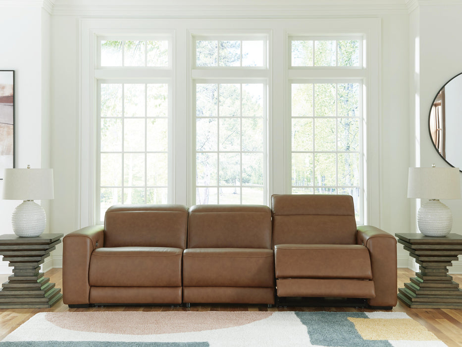 Rally-Up Power Reclining Sectional Sofa - Massey's Furniture Barn (Watertown, NY) 