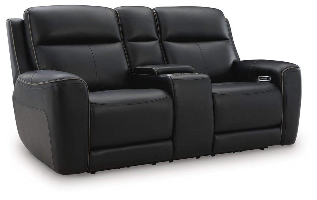 5Z-Relaxation Power Reclining Loveseat with Console - Massey's Furniture Barn (Watertown, NY) 