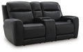 5Z-Relaxation Power Reclining Loveseat with Console - Massey's Furniture Barn (Watertown, NY) 