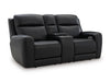 5Z-Relaxation Power Reclining Loveseat with Console - Massey's Furniture Barn (Watertown, NY) 