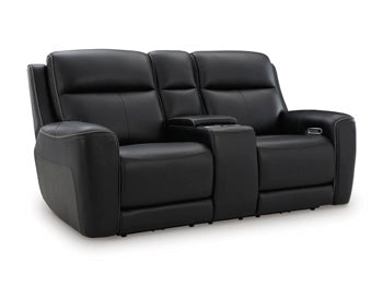 5Z-Relaxation Power Reclining Loveseat with Console - Massey's Furniture Barn (Watertown, NY) 