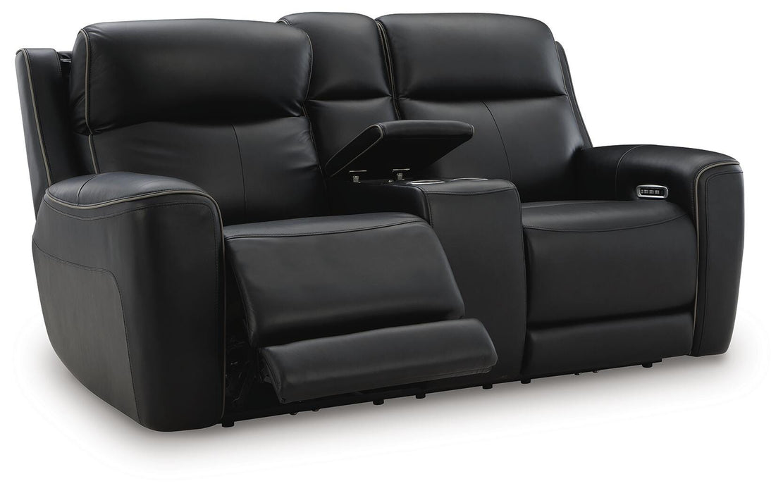 5Z-Relaxation Power Reclining Loveseat with Console - Massey's Furniture Barn (Watertown, NY) 