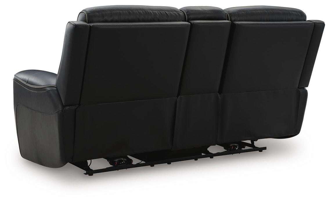 5Z-Relaxation Power Reclining Loveseat with Console - Massey's Furniture Barn (Watertown, NY) 