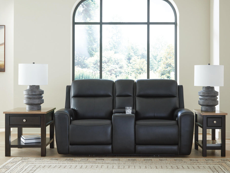 5Z-Relaxation Power Reclining Loveseat with Console - Massey's Furniture Barn (Watertown, NY) 