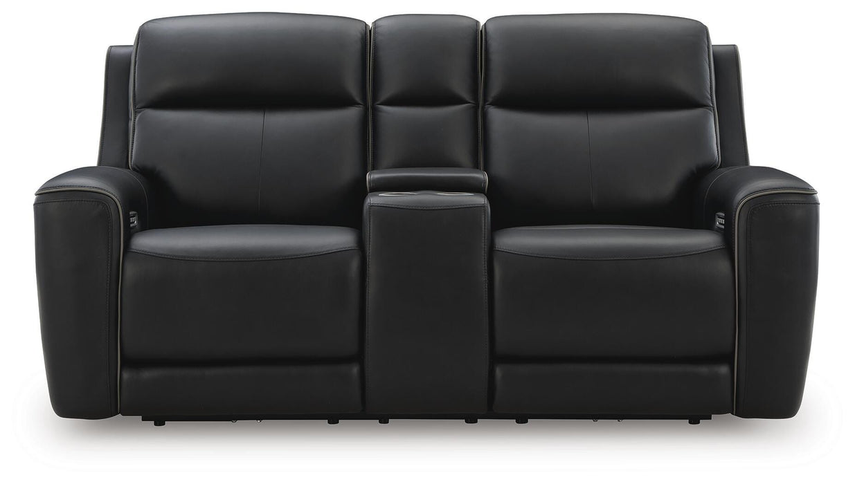 5Z-Relaxation Power Reclining Loveseat with Console - Massey's Furniture Barn (Watertown, NY) 