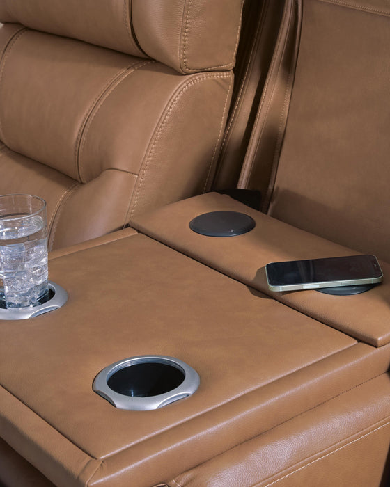 Dreamer Power Reclining Sofa with Audio Seating - Massey's Furniture Barn (Watertown, NY) 