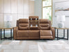 Dreamer Power Reclining Sofa with Audio Seating - Massey's Furniture Barn (Watertown, NY) 