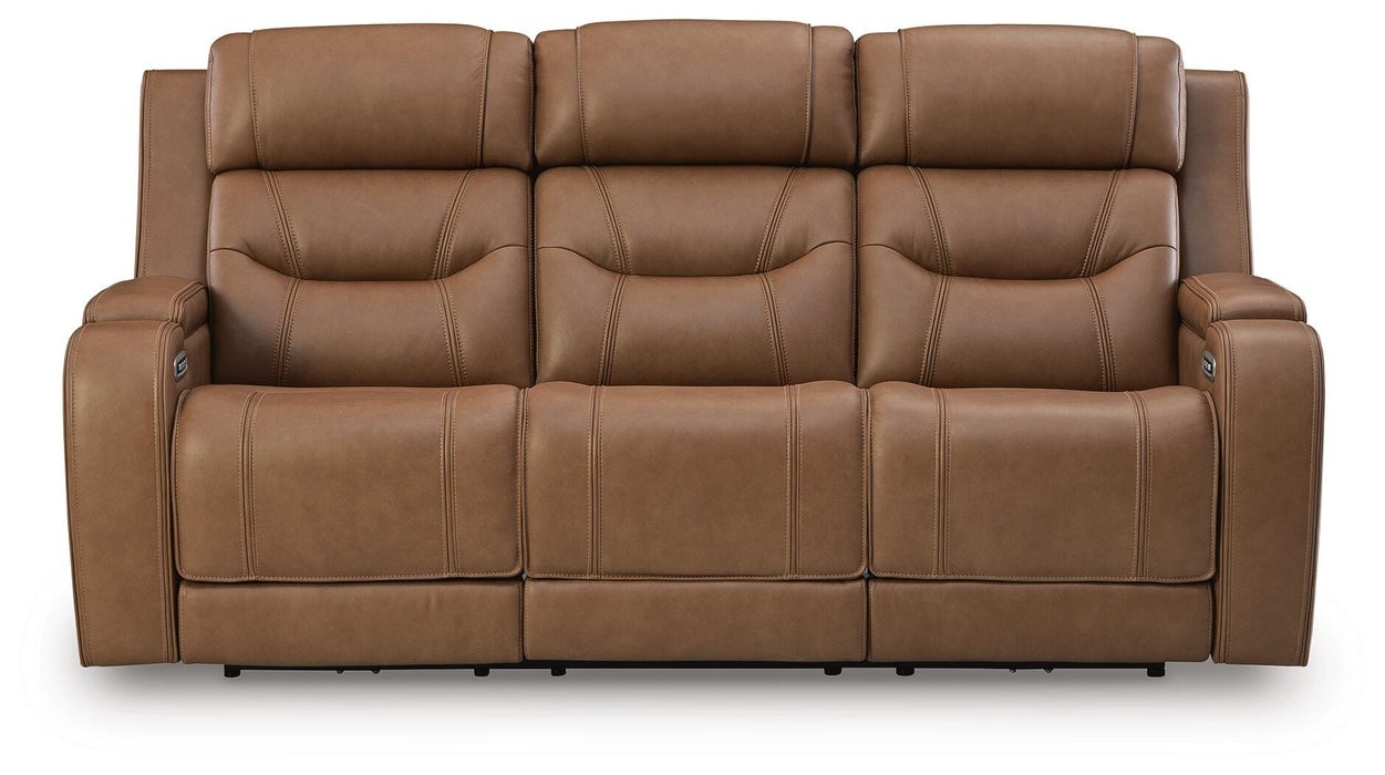 Dreamer Power Reclining Sofa with Audio Seating - Massey's Furniture Barn (Watertown, NY) 