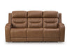 Dreamer Power Reclining Sofa with Audio Seating - Massey's Furniture Barn (Watertown, NY) 