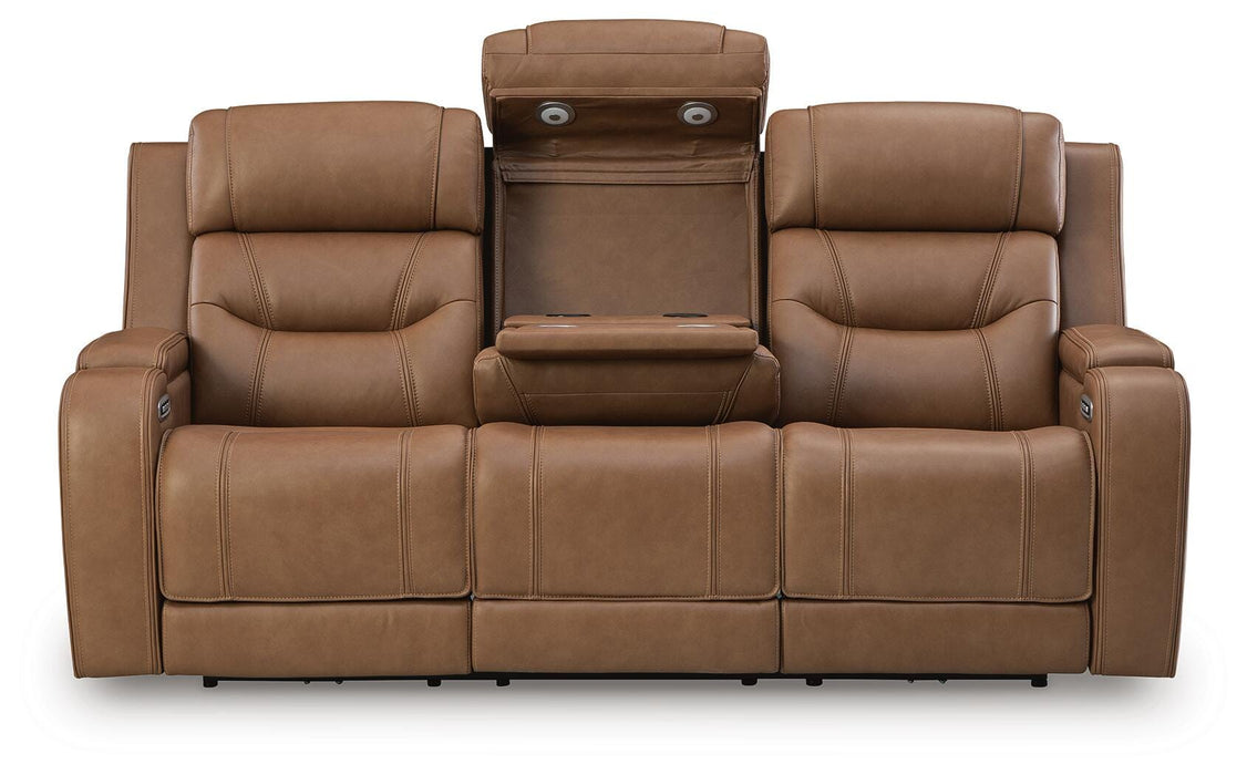 Dreamer Power Reclining Sofa with Audio Seating - Massey's Furniture Barn (Watertown, NY) 