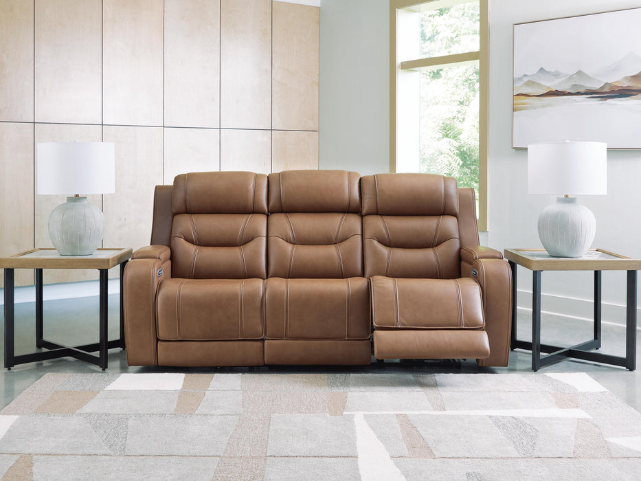 Dreamer Power Reclining Sofa with Audio Seating - Massey's Furniture Barn (Watertown, NY) 