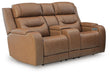 Dreamer Power Reclining Loveseat with Audio Seating - Massey's Furniture Barn (Watertown, NY) 