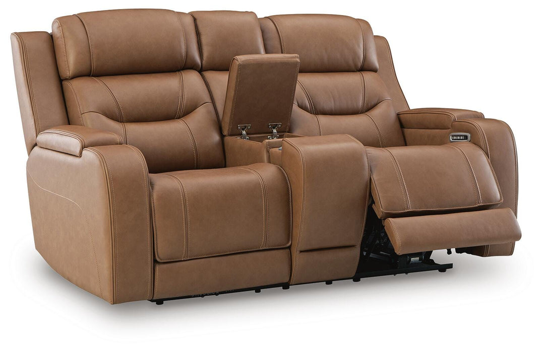 Dreamer Power Reclining Loveseat with Audio Seating - Massey's Furniture Barn (Watertown, NY) 