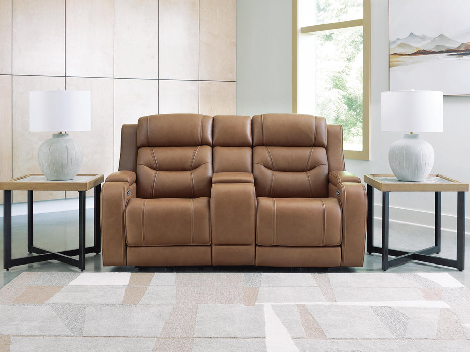 Dreamer Power Reclining Loveseat with Audio Seating - Massey's Furniture Barn (Watertown, NY) 