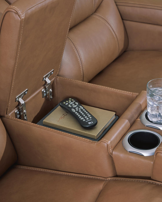 Dreamer Power Reclining Loveseat with Audio Seating - Massey's Furniture Barn (Watertown, NY) 
