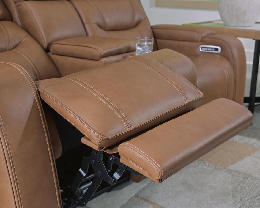 Dreamer Power Reclining Loveseat with Audio Seating - Massey's Furniture Barn (Watertown, NY) 