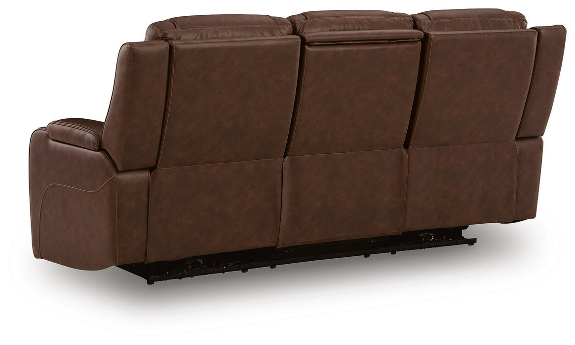 Dreamer Power Reclining Sofa with Audio Seating - Massey's Furniture Barn (Watertown, NY) 