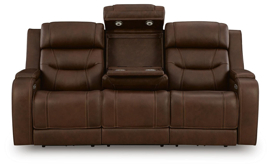 Dreamer Power Reclining Sofa with Audio Seating - Massey's Furniture Barn (Watertown, NY) 