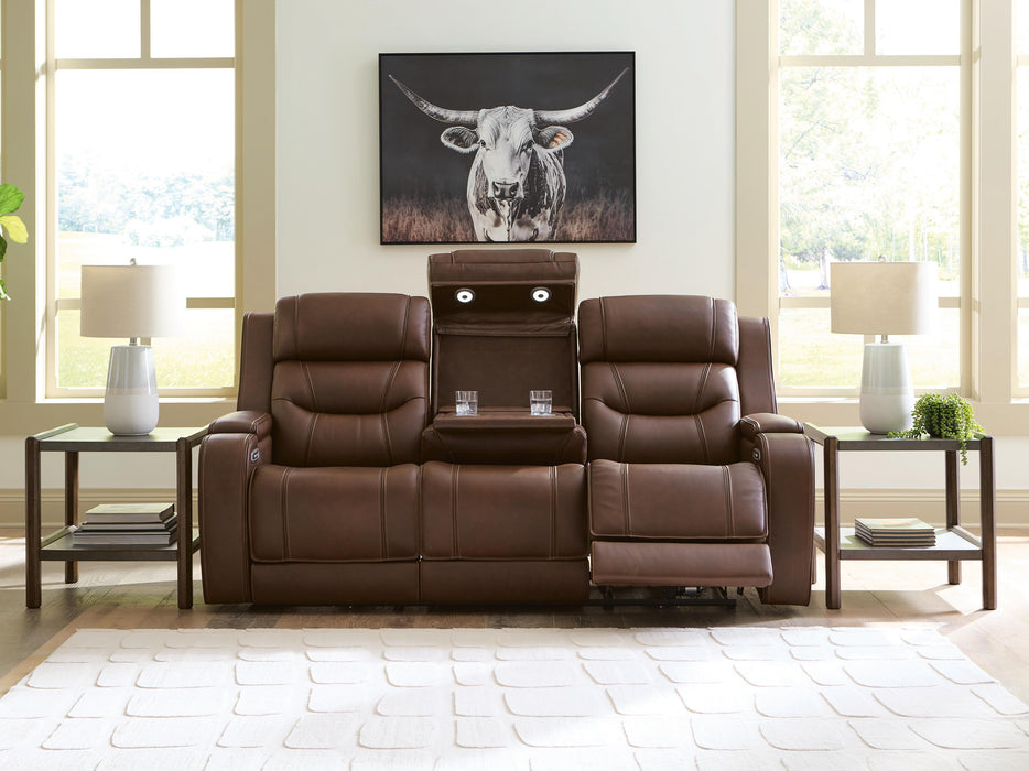 Dreamer Power Reclining Sofa with Audio Seating - Massey's Furniture Barn (Watertown, NY) 