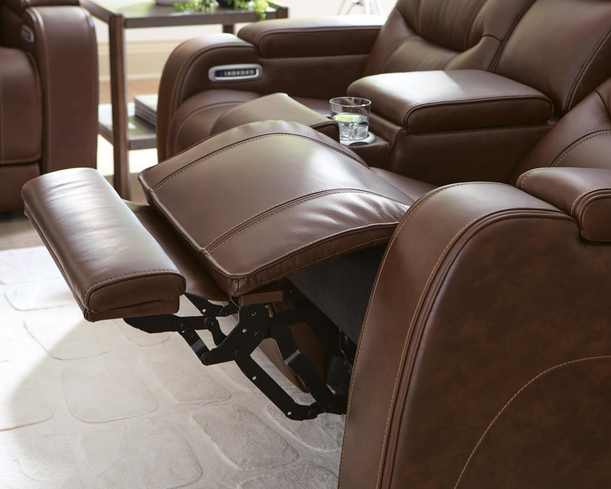 Dreamer Power Reclining Loveseat with Audio Seating - Massey's Furniture Barn (Watertown, NY) 