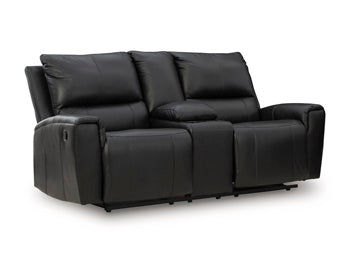 Danemere Reclining Loveseat with Console - Massey's Furniture Barn (Watertown, NY) 