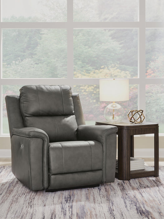Beryton Power Recliner - Massey's Furniture Barn (Watertown, NY) 