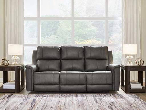 Beryton Power Reclining Sofa - Massey's Furniture Barn (Watertown, NY) 