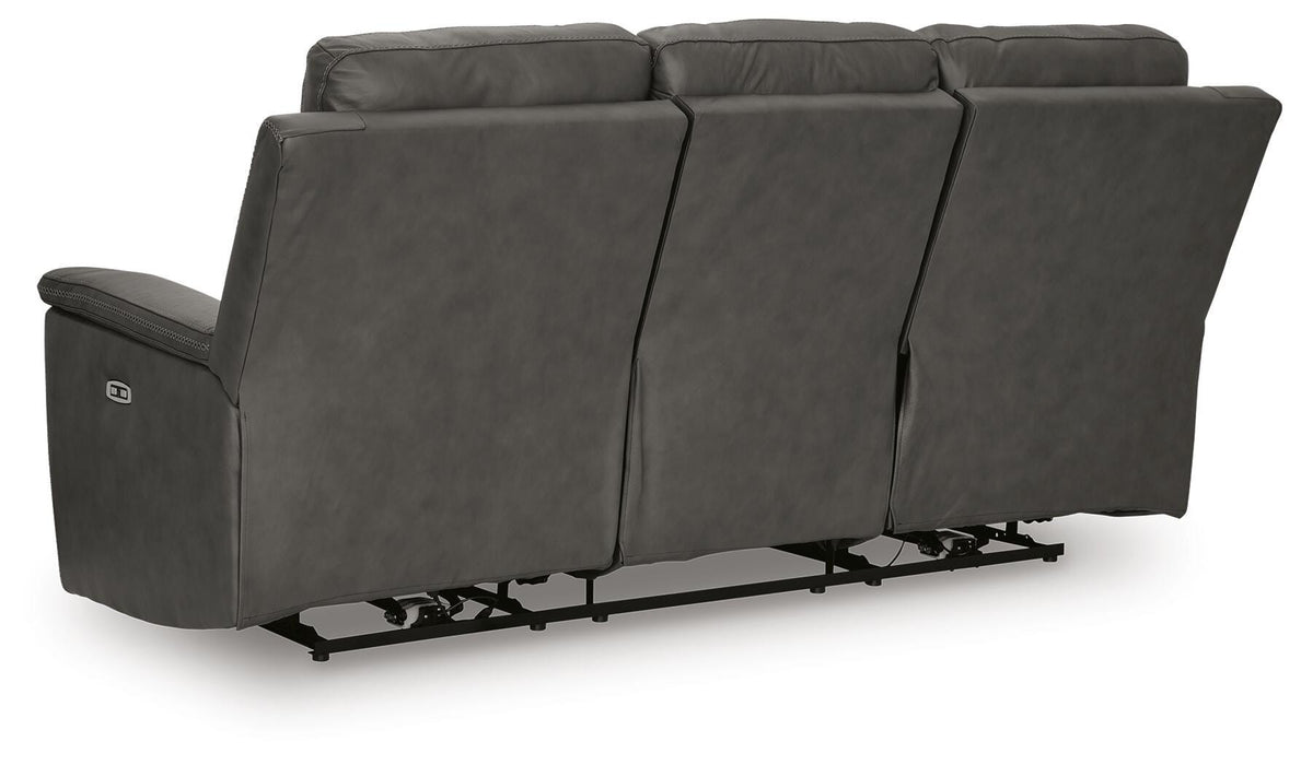 Beryton Power Reclining Sofa - Massey's Furniture Barn (Watertown, NY) 